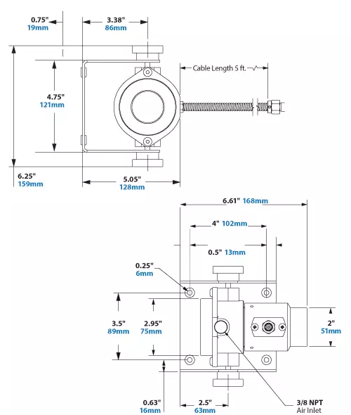 Gen4 Ion Air Cannon Dimensions iawdima