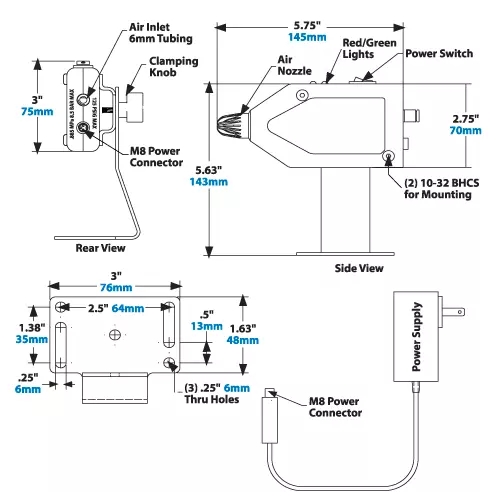 Intellistat Ion Air Nozzle Dimensions iawdima
